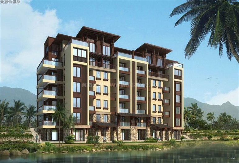 保亭天惠仙嶺郡主推高层住宅产品，均价18000元/㎡(图1)