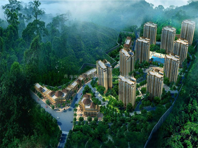 五指山山水名城｜置身花影缤纷之中，住宅建面43-99㎡(图2)