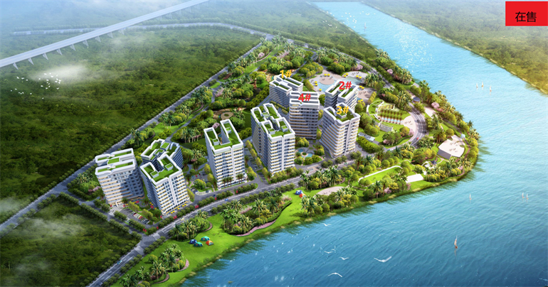 海南乐山居｜百亩滨江公园，打造四重乐养景观体系(图2)