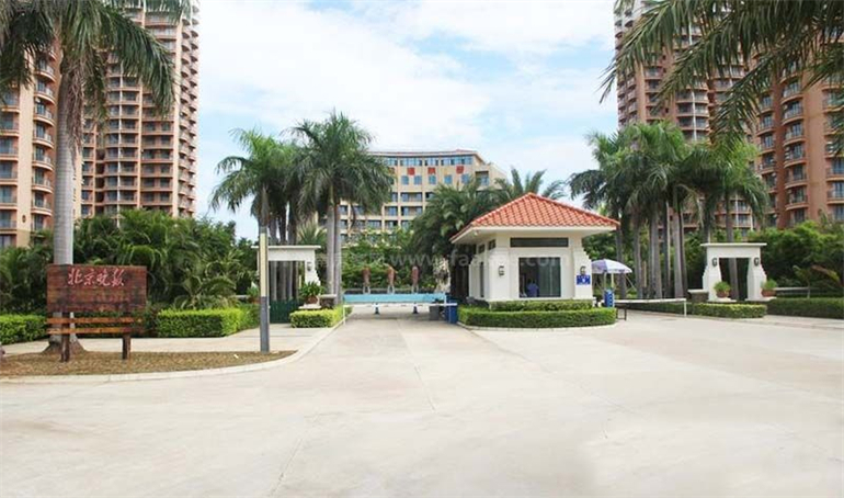 乐东龙栖湾温泉1号主推住宅产品，建面约55-65㎡(图1)