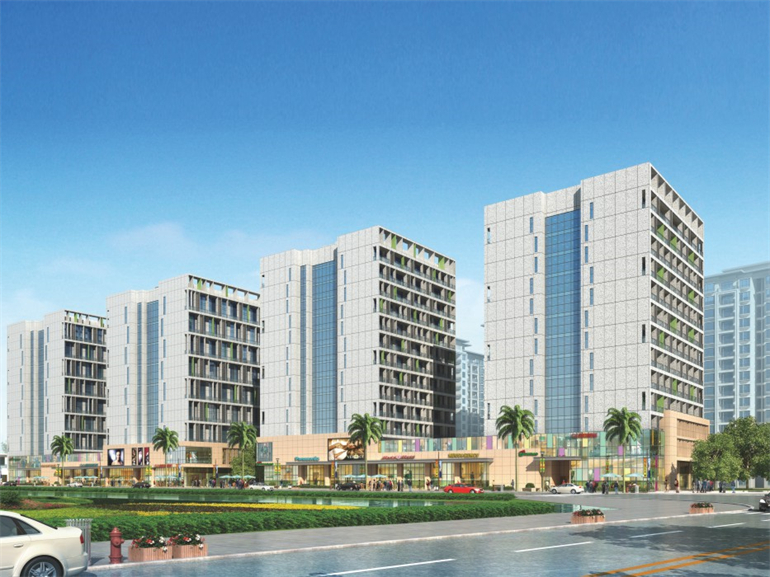 建业世纪东方主推商业产品，40年产权，均价11500元/㎡(图1)
