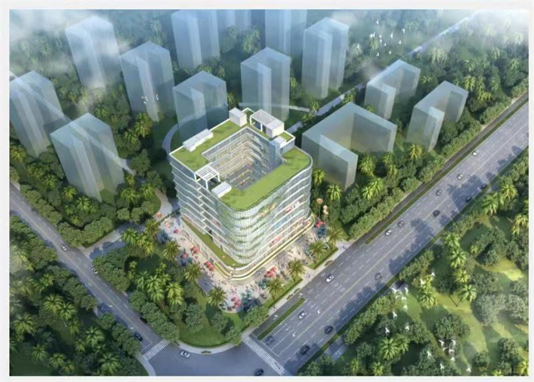 东方中凯时代广场，较大体量商贸城，建面约54-64㎡(图1)