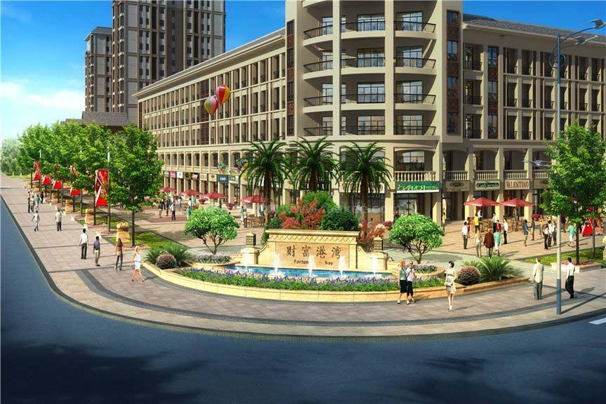 昌江财富港湾主推住宅产品，建面约31-105㎡(图1)