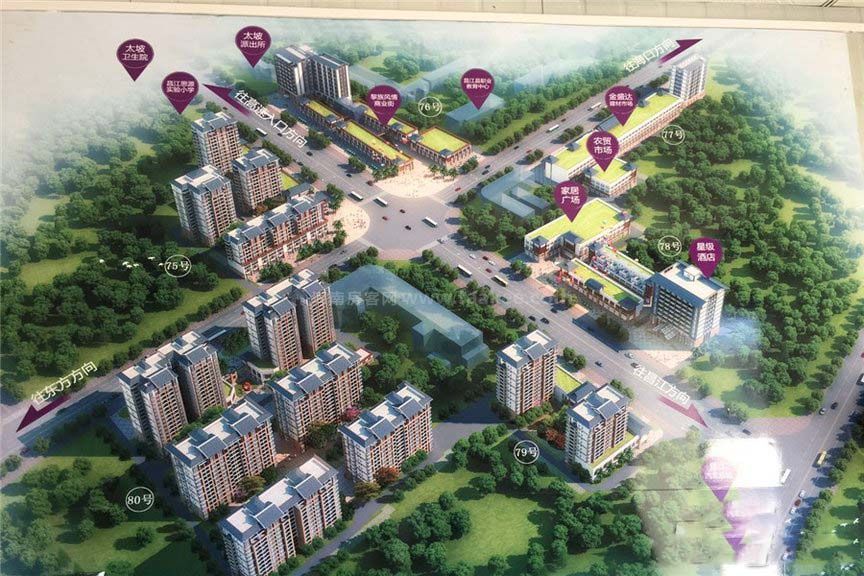 昌江财富港湾主推住宅产品，建面约31-105㎡(图3)