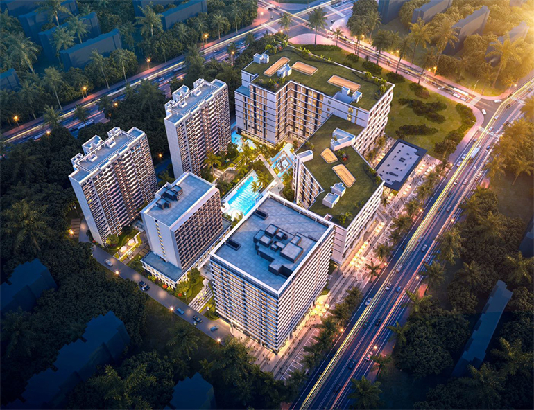 三亚龙湖听蓝时光主力户型为建面约248㎡，单价20000元/㎡(图2)