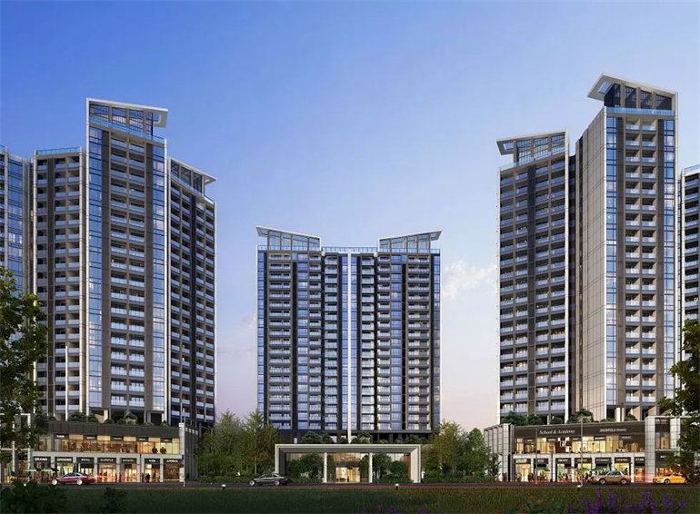三亚景园城在售70年产权住宅，建面约60-132㎡(图1)