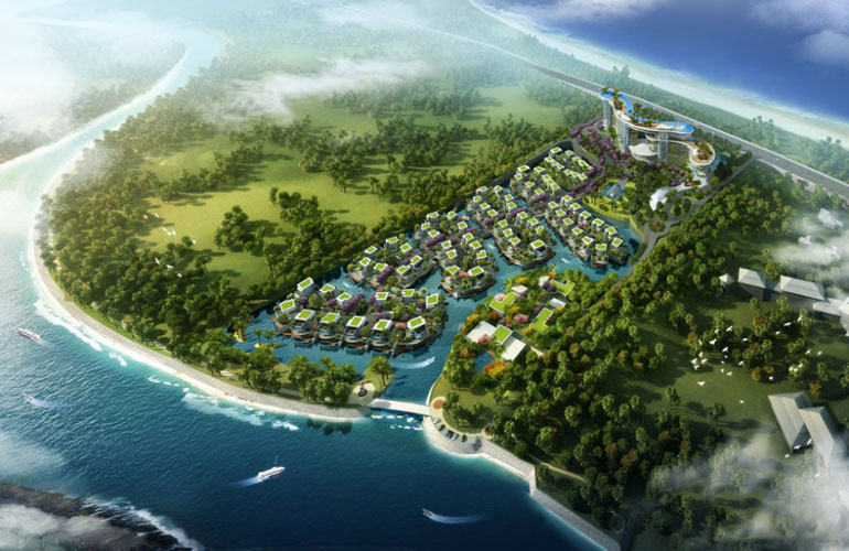 三亚国美海棠湾｜户户临水，拥有私人游艇码头(图2)