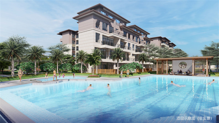 万宁碧桂园兴隆湖畔主推建面约107-131㎡户型，洋房均价12000元/㎡(图3)