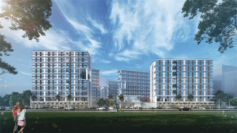万宁壹号预计5月底开盘，主力户型为建面约50-90㎡(图1)