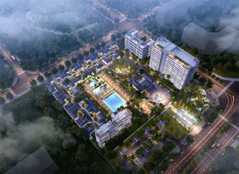 乐东九所泊云目前有房源在售，建面约61.49㎡(图2)
