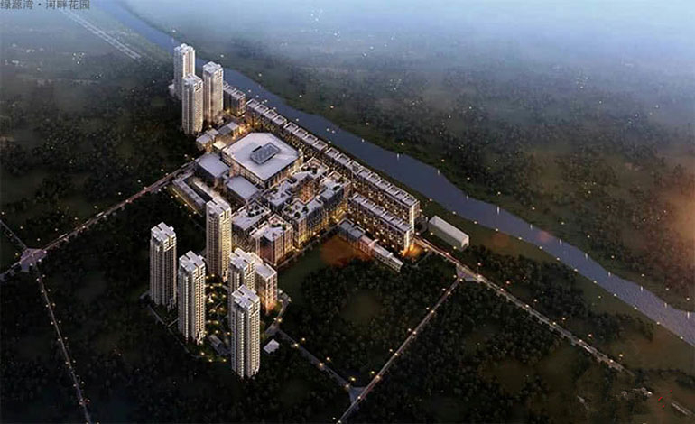乐东绿源广场主推住宅产品，建面约72-132㎡(图2)