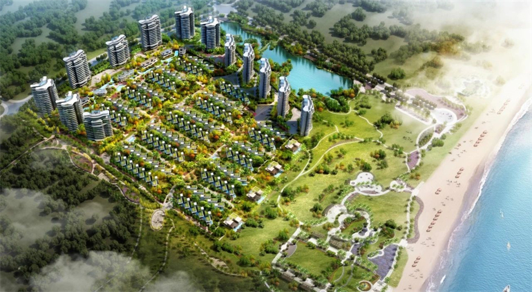 三亚清凤海棠长滩｜外拥双公园环抱，内享热带海洋主题园林(图2)
