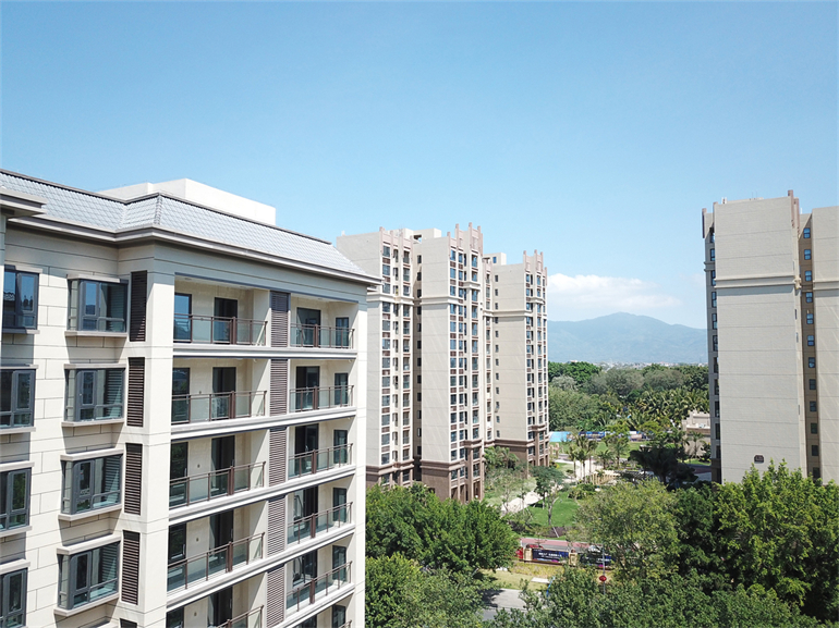 陵水天璞公馆目前在售建面约106㎡、123㎡两种户型(图1)