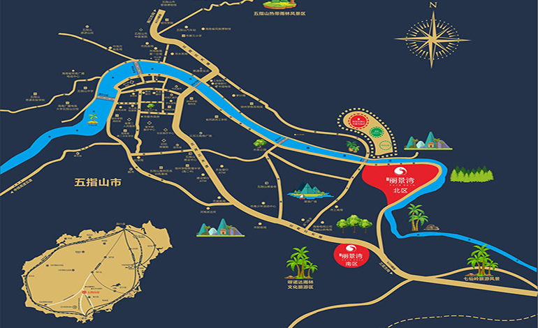 五指山清能丽景湾，特色城市养生养老社区，均价16000元/㎡(图3)