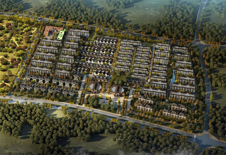 万宁海南臻园主推洋房、叠拼产品，建面约103-148㎡(图2)