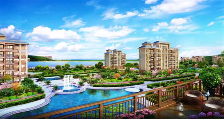 万宁恒大双海湾70年产权洋房在售，均价12000元/㎡(图1)