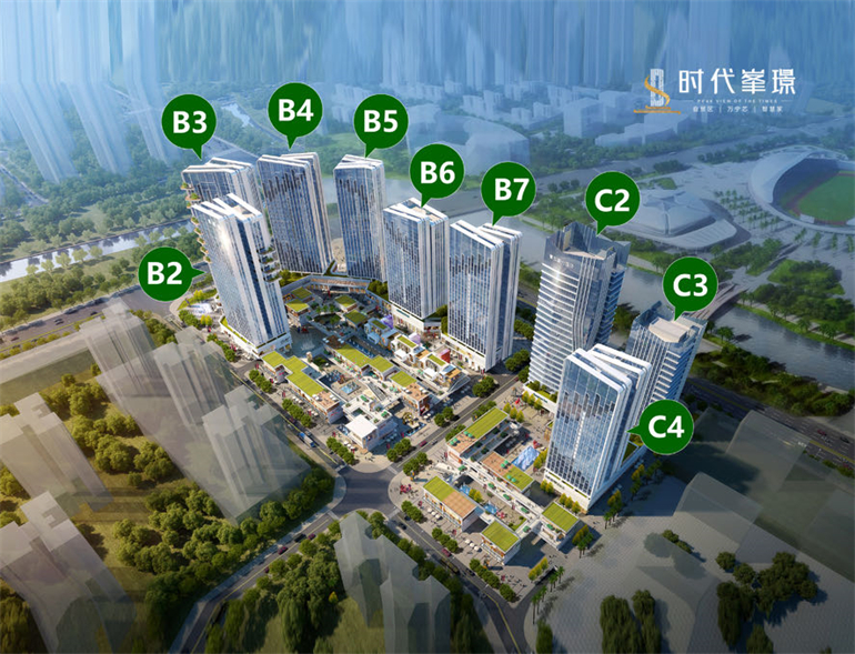 万宁时代峯璟｜打造大型商业综合体，焕新城市封面(图2)