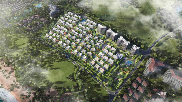 陵水海棠华府预计2023年6月交房，均价36000元/㎡(图1)