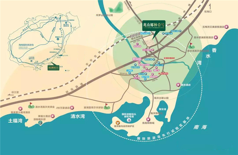 陵水兆南椰林壹号，新都市主义风格，住宅现房在售(图3)