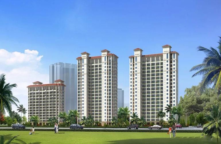 三亚公园湖畔目前小户型现房在售,建面43-53㎡(图1)