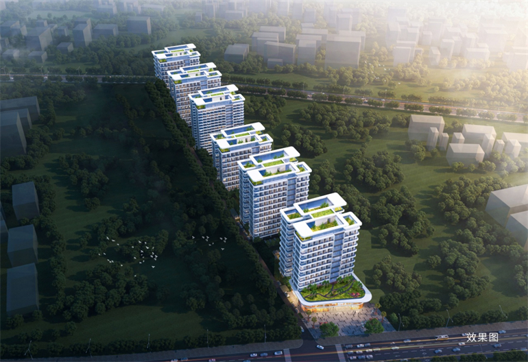万宁韵尚雲海目前在售1号楼房源，建面约56㎡，使用面积约96㎡(图2)
