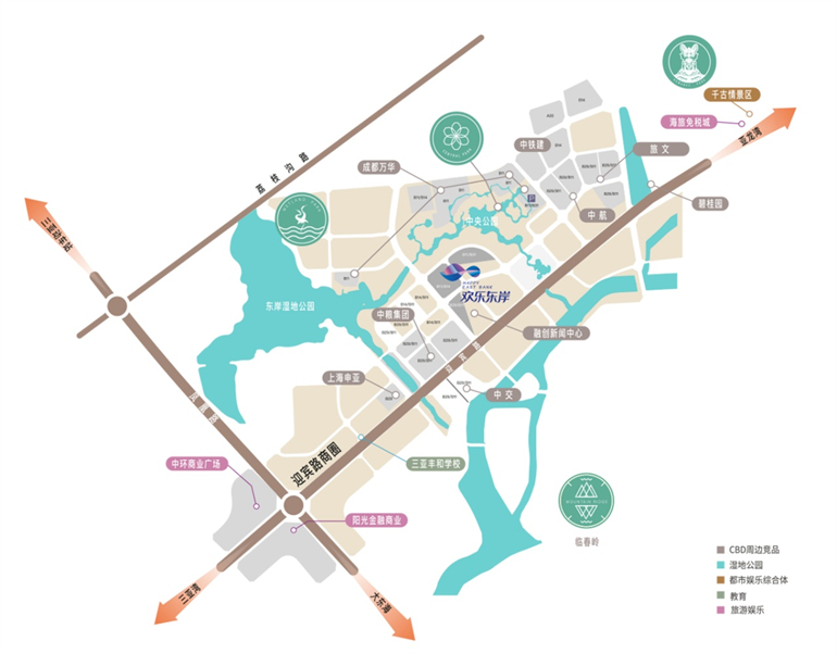 三亚华侨城欢乐东岸在售建面约273-435㎡户型，均价34000元/㎡(图3)