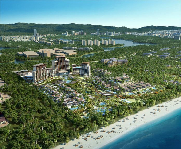 三亚海棠湾君御中国式传统庭院格局，总价约4500万元/套(图2)