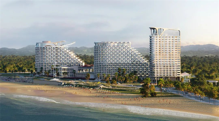 东方海鸥湾主推建面约42-128㎡户型，均价18000元/㎡(图3)