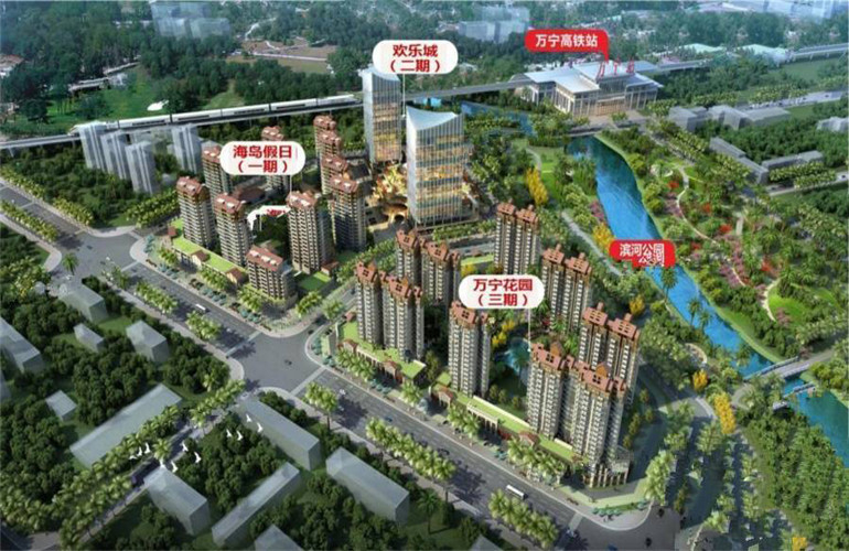 华亚世茂万宁花园城芯临街现铺推出3套特惠房源，折后单价35888元/㎡(图2)