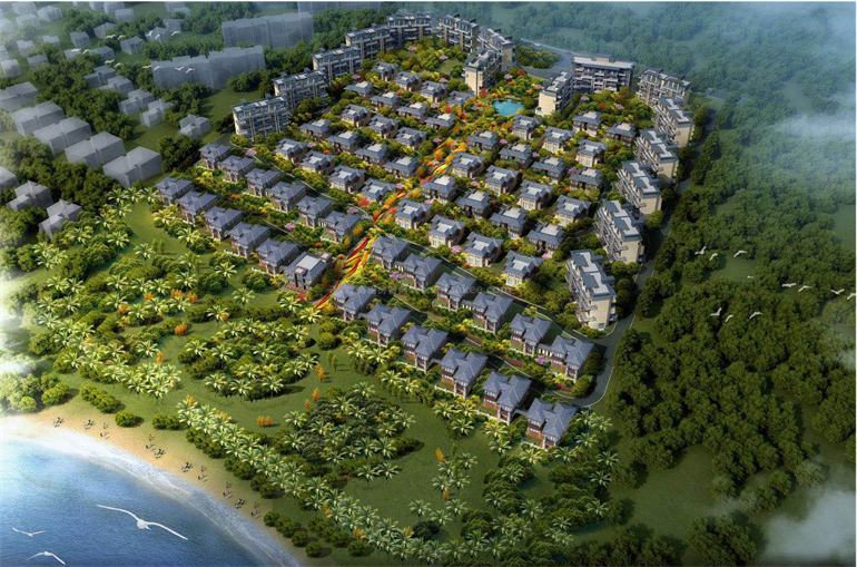 陵水怡海湾，北纬18°以南，低密度别墅社区，现房入住(图2)