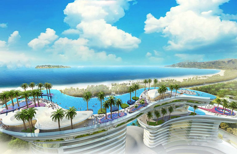 三亚国美海棠湾四至五房独栋可以选，建面约204-347㎡(图3)