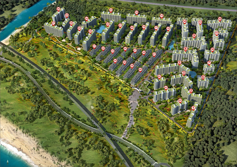 乐东龙栖海岸，总价约430万元住三亚西别墅，实得面积约415㎡(图3)