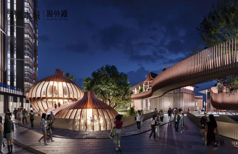 三亚凤凰水城海外滩瞰海观景东方诗居，在售户型建面约101-175㎡(图3)