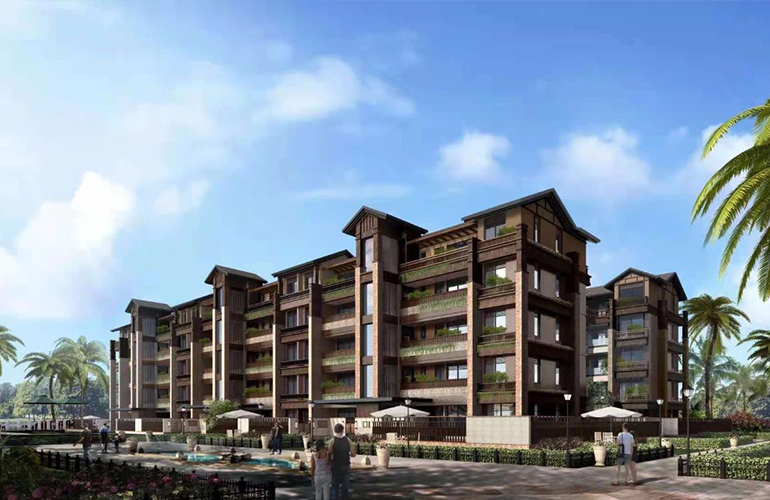 三亚翠屏凤凰海岸在售建面约116-175㎡，高层叠拼洋房户型精筑舒爽住宅(图1)