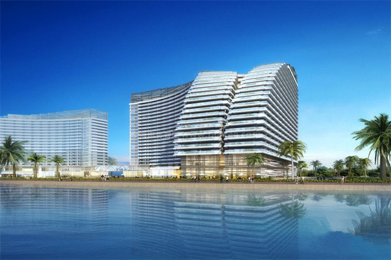 三亚天成中央海岸观海景，在售主力户型建面约103-240㎡(图1)