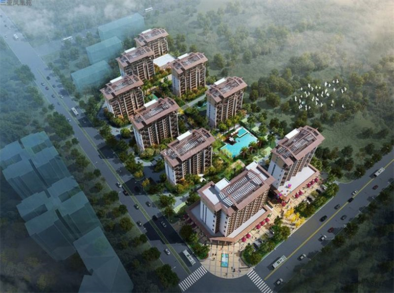 三亚凤凰苑房源在售，主力户型建面约33-70㎡(图2)