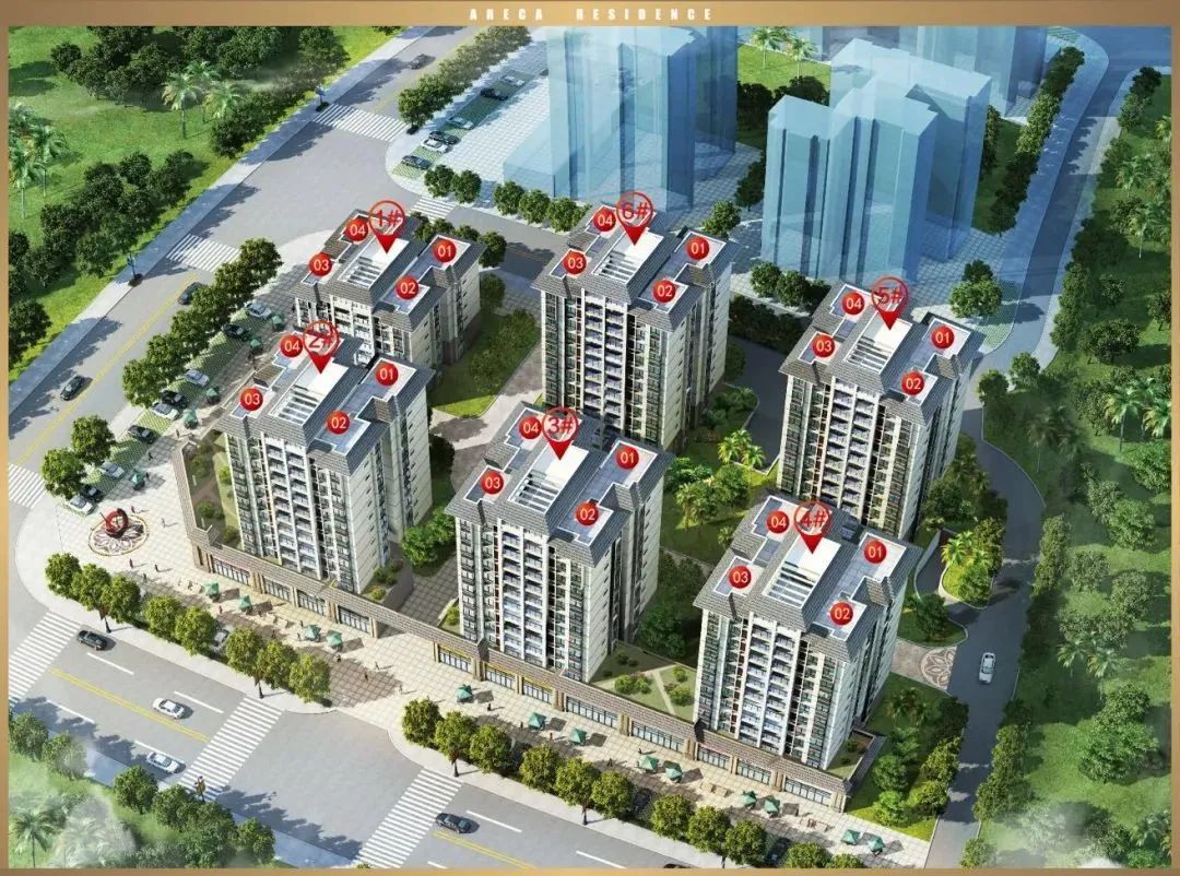 三亚路桥槟榔公馆河畔人居70年精美住宅在售，建面约88㎡(图2)