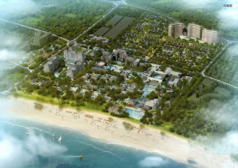 三亚海棠湾葛洲坝海棠福湾，别墅、公寓、海景高层产品在售(图1)