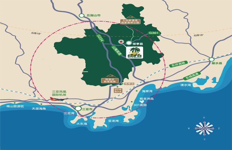 保亭雨林壹号有住宅在售，均价约13000元/㎡(图3)