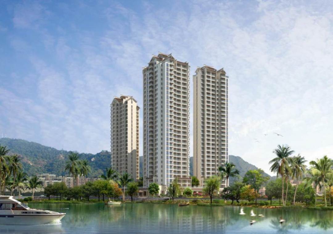 三亚水墨轩香纯板式住宅楼在售，均价约40000元/㎡(图1)