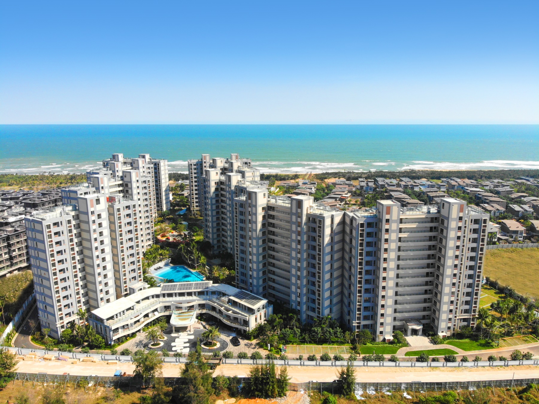 合景汀澜海岸实景图